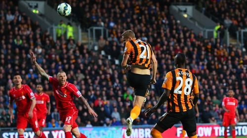 Michael Dawson heads home the winner