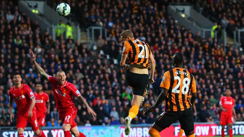 Michael Dawson heads home the winner