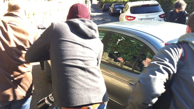 Both the O'Donnells left the property well before the 12pm deadline