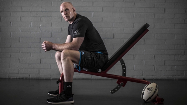 Paul O’Connell pictured this morning