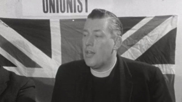 Ian Paisley pictured on 20 February 1969.