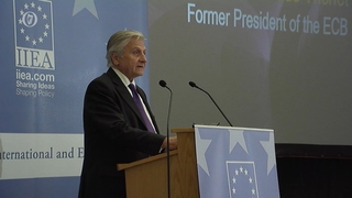 Jean-Claude Trichet said a claim that he was at one time in favour of burning bondholders was absurd