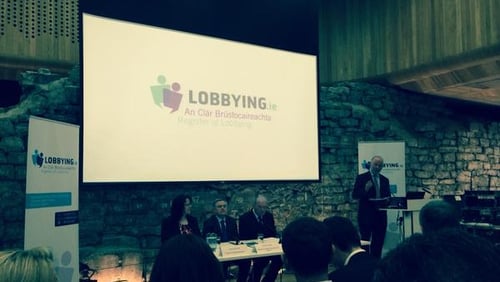 The report found that health is the area most lobbied about followed by economic development and industry