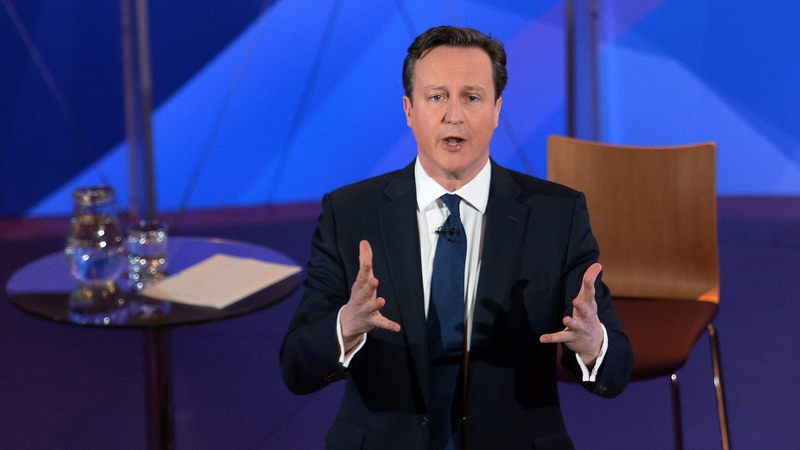 David Cameron faced questions about about his party's plans to cut welfare