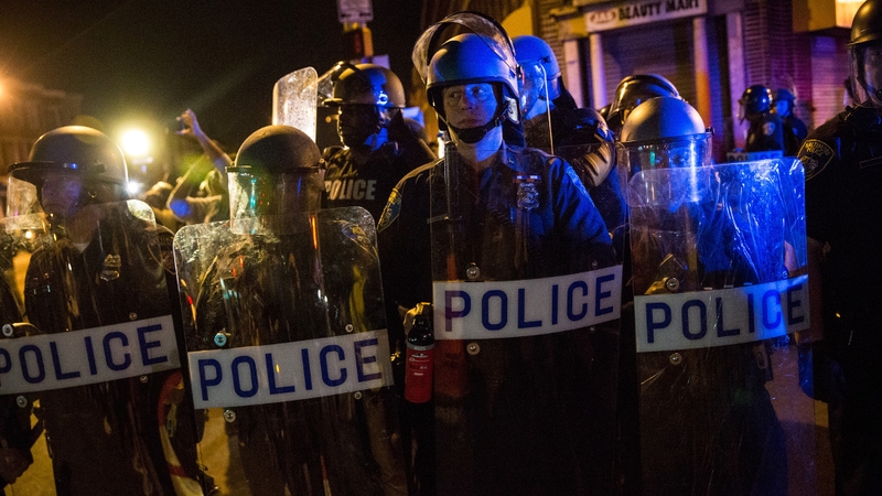 Protests erupted in Baltimore and several major US cities following the death of Freddie Gray