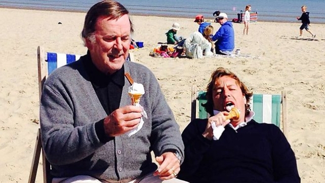 Terry Wogan and Mason McQueen