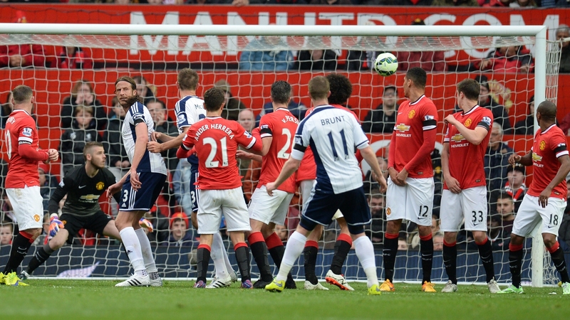 Chris Brunt's deflected freekick was enough for West Brom