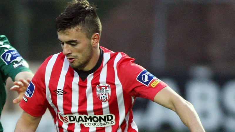 Mark Timlin was among those frustrated by Paul Skinner in the Longford goal