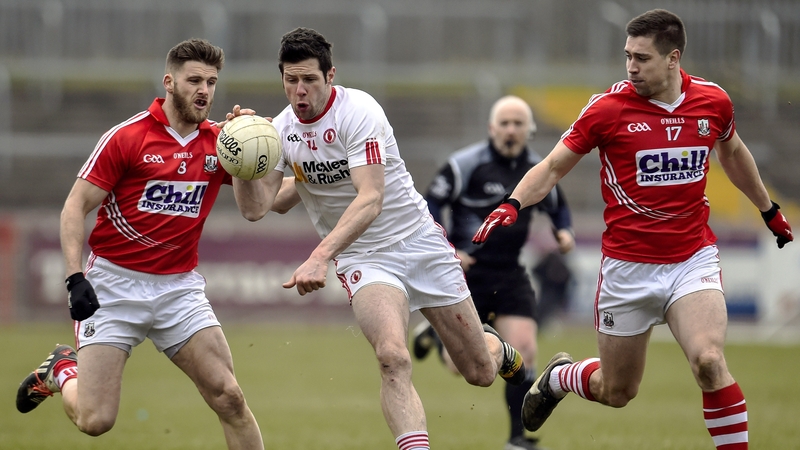 Sean Cavanagh in League action for Tyrone