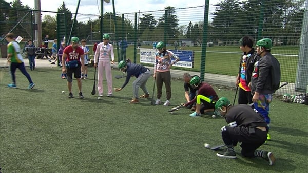 Chinese reality show shoot episode playing GAA