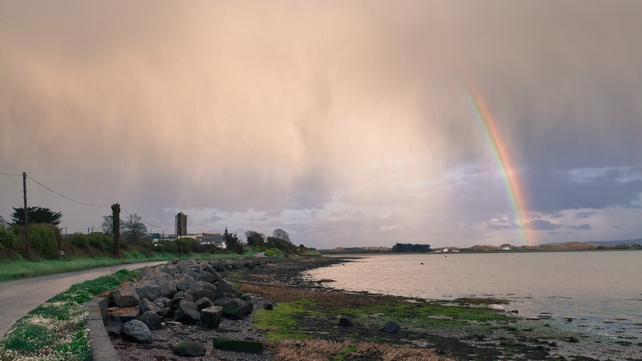 Last of the April showers in Donabate, Dublin (Pic: Denis Moynihan)