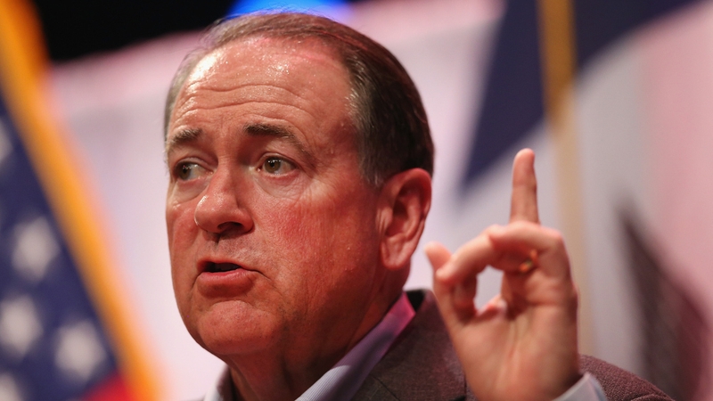 Mike Huckabee made the reference to the Holocaust in an interview