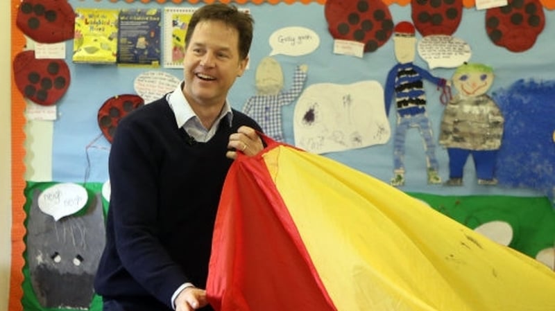 Nick Clegg criticised David Cameron and Ed Miliband