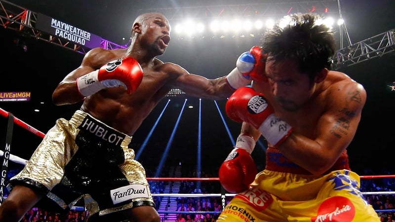 Floyd Mayweather Jr beat Manny Pacquiao in their $500m mega bout in May