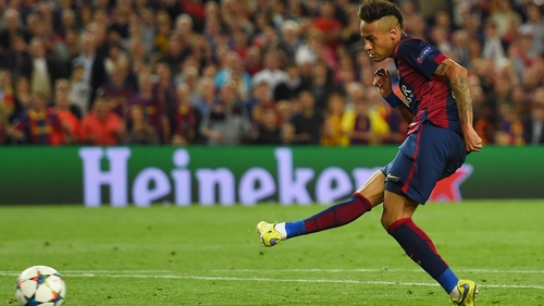 Neymar scored from the spot as Barcelona lost again