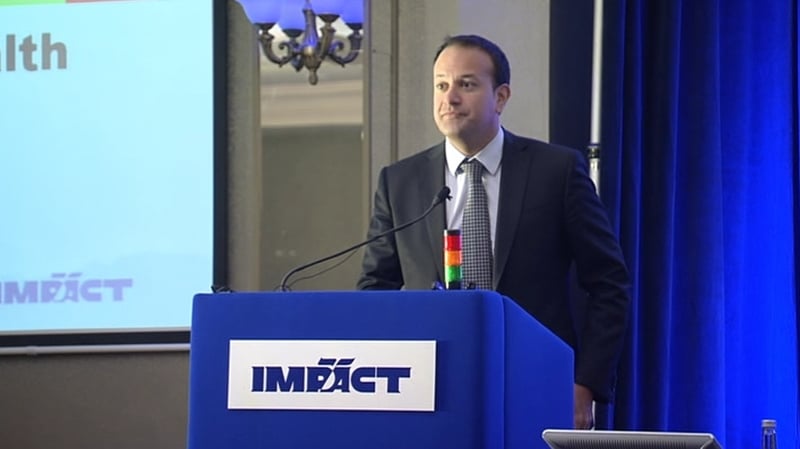 Leo Varadkar said he would like to see the health services working more efficiently