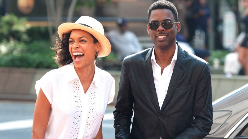 Rosaria Dawson and Chris Rock are very likeable leads