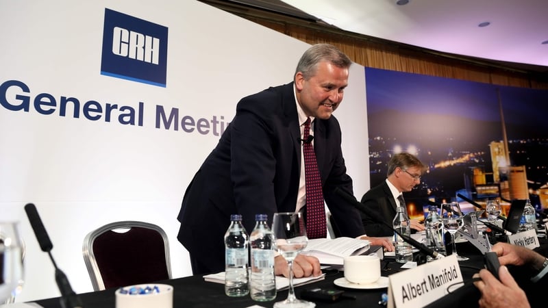 CRH once again is the country's biggest company, the Irish Times' Top 1,000 companies survey