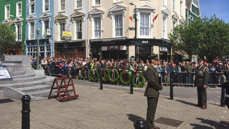 Ceremonies were held in Co Cork to mark the 100th anniversary of the sinking of the Lusitania