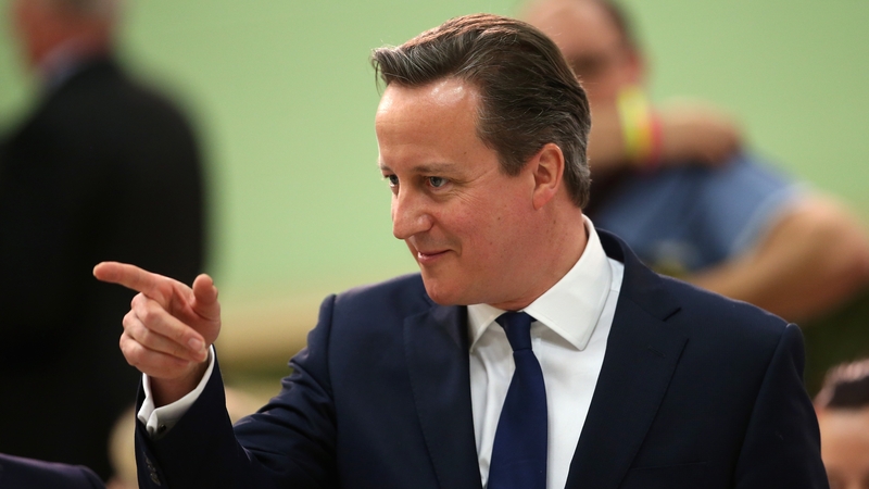 David Cameron's party won 37% of the vote but secured more than half the seats
