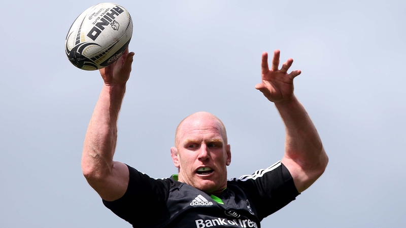 Paul O'Connell returns in the second row for Munster