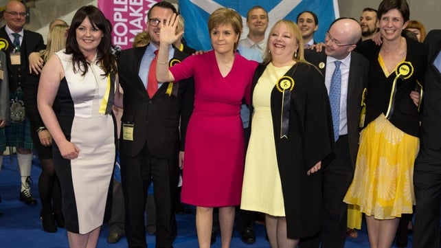 Nicola Sturgeon's SNP party was the big success story of the election