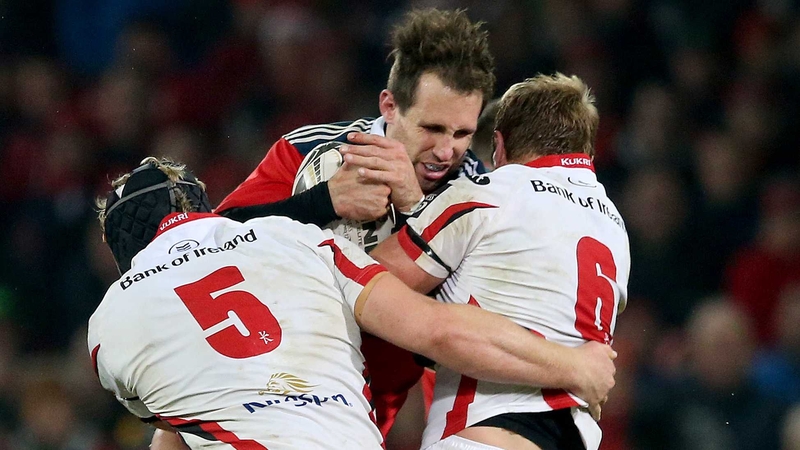 Munster will attempt to derail Ulster's unbeaten Pro12 home record
