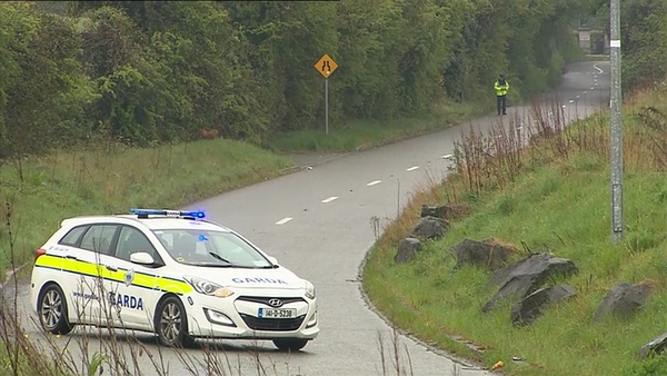 The baby was found alone and abandoned on Steelstown Road in Rathcoole