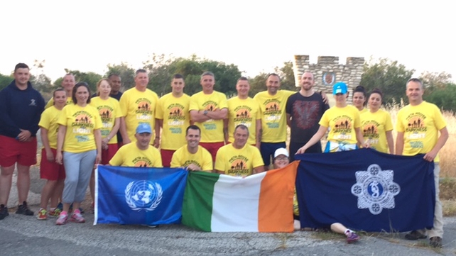 UNFICYP, UNPOL, and gardaí take part in the first Darkness into Light in Cyprus