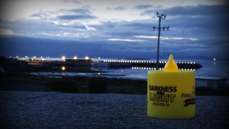 Light begins to break in Inis Mór