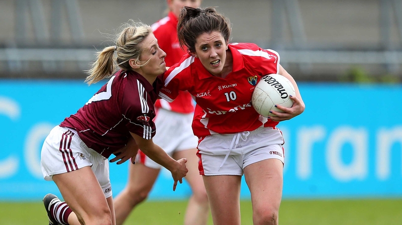 Cork's Geraldine O'Flynn and Sinead Burke of Galway