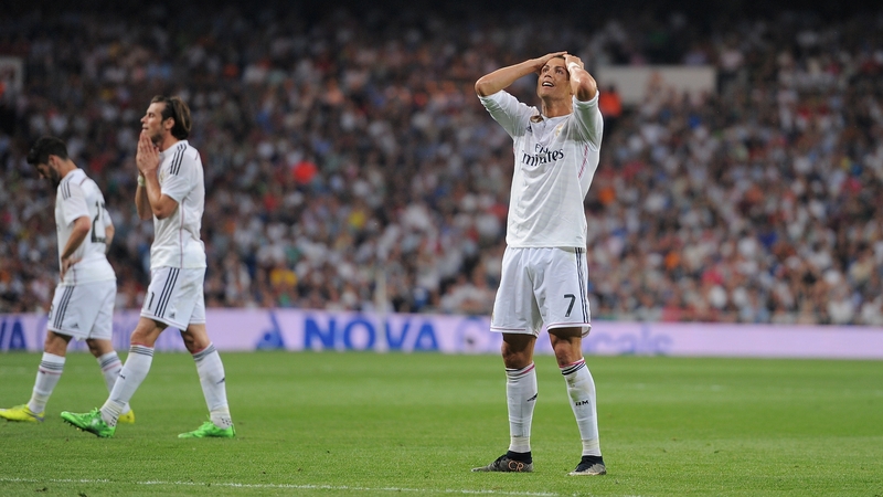 Cristiano Ronaldo was unimpressed with his team-mates
