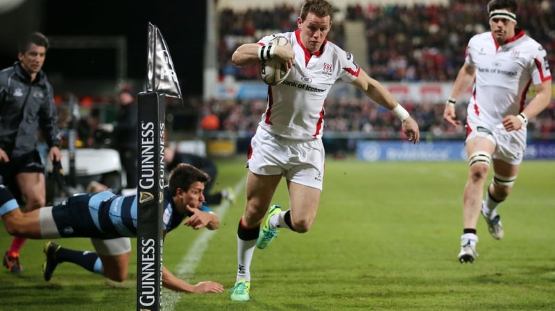 Craig Gilroy has scored 11 tries in the 2014/15 competition so far