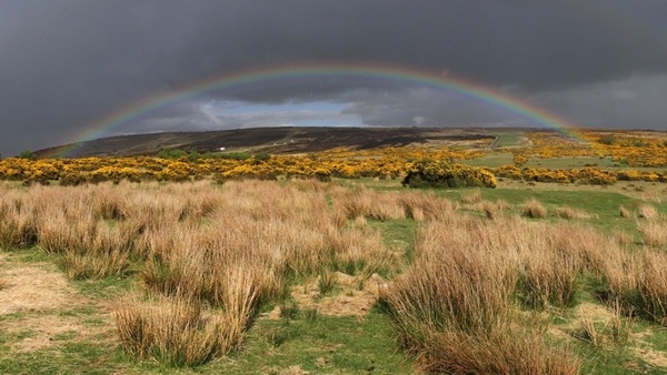 A rainbow at Kilworth Army Firing Range, Co Cork (Pic: Gabriel Desmond)