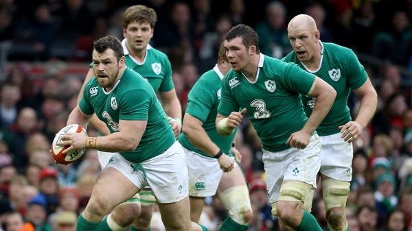 Cian Healy could be in line for his first start of the Rugby World Cup against Romania
