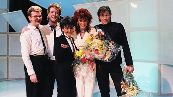 Linda Martin wins National Song Contest (1984)