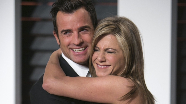 Justin Theroux and Jennifer Aniston