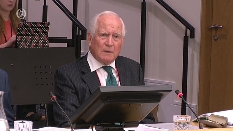 Liam Kelleher was appearing at the banking inquiry