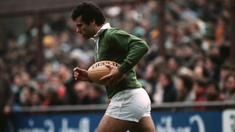 Tony Ward in action for Ireland