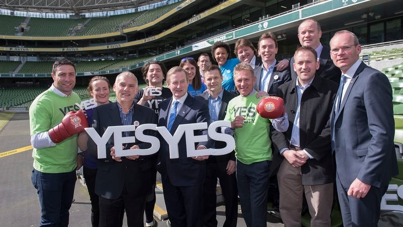 Enda Kenny described the referendum as a 'first in world terms'