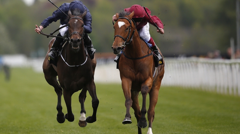 Together Forever (left) was just beaten by Star Of Seville (right)