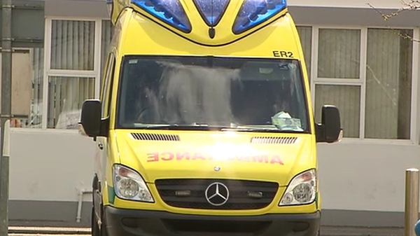 All three men were taken to hospital by ambulance