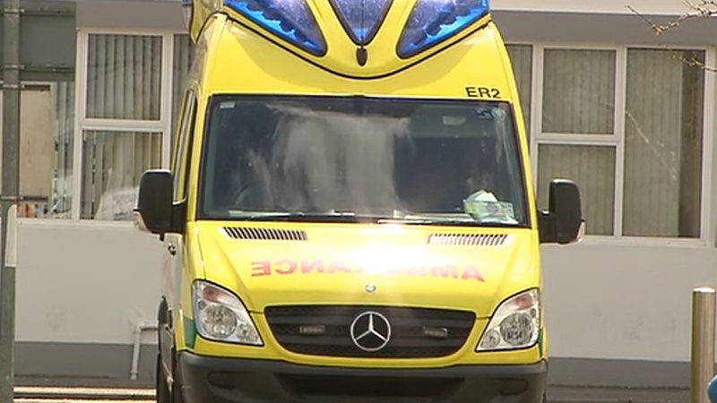 All three men were taken to hospital by ambulance