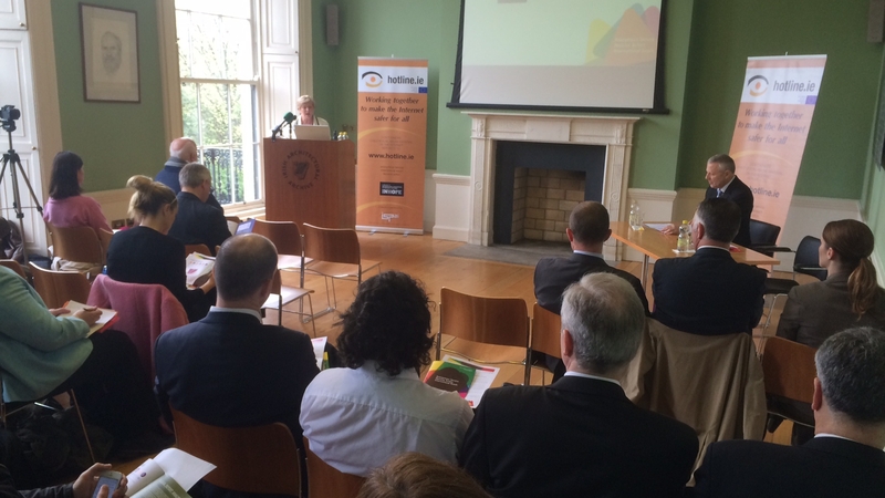 Frances Fitzgerald attended the report launch this morning
