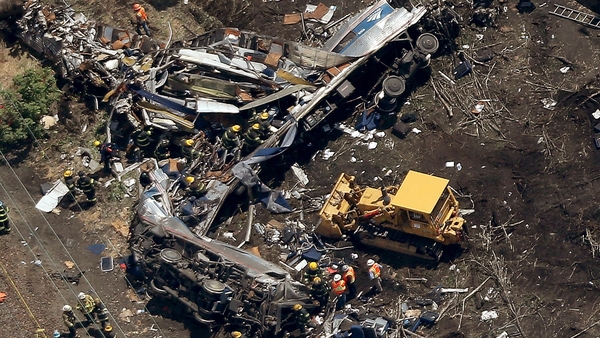 All 243 people who were on the train have now been accounted for