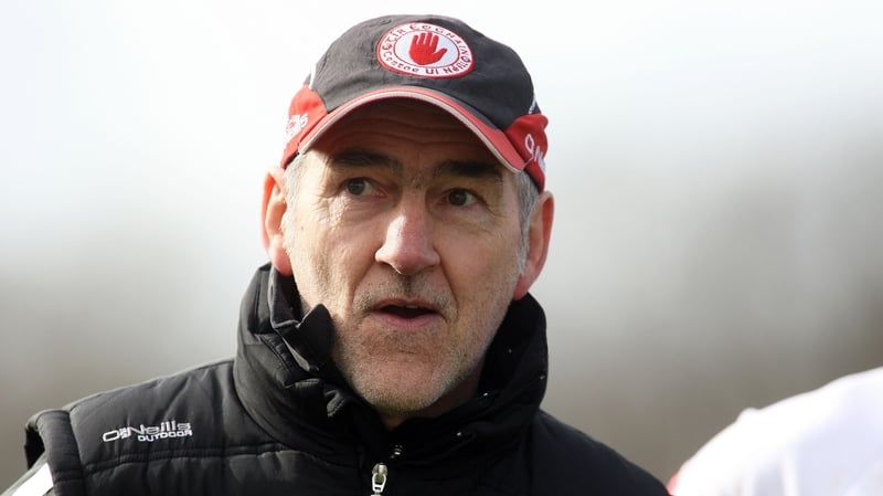 Mickey Harte remains in charge of the Tyrone footballers