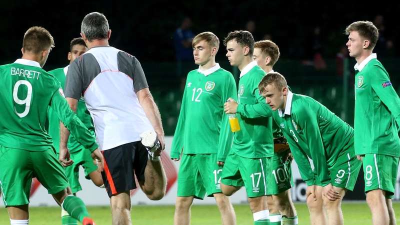 The Irish under-17 squad left Bulgaria with just one point