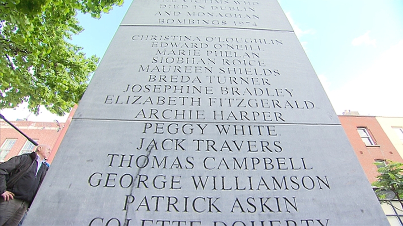 34 duine a maraíodh sna buamálacha i 1974