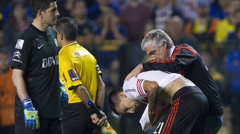 Boca will have to play their next four continental home games behind doors