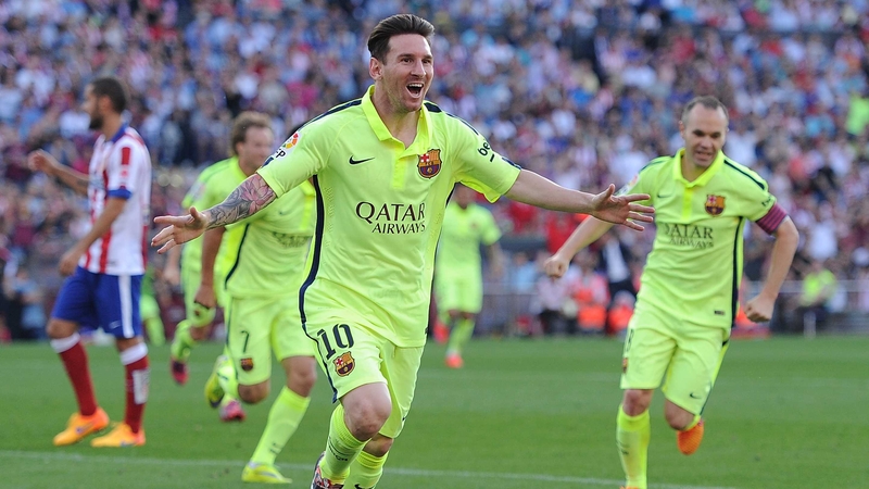 Lionel Messi's goal just after the hour mark secured the La Liga title for Barca